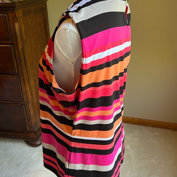 Calvin Klein Multicolor Striped Top - Picture 2 of 6